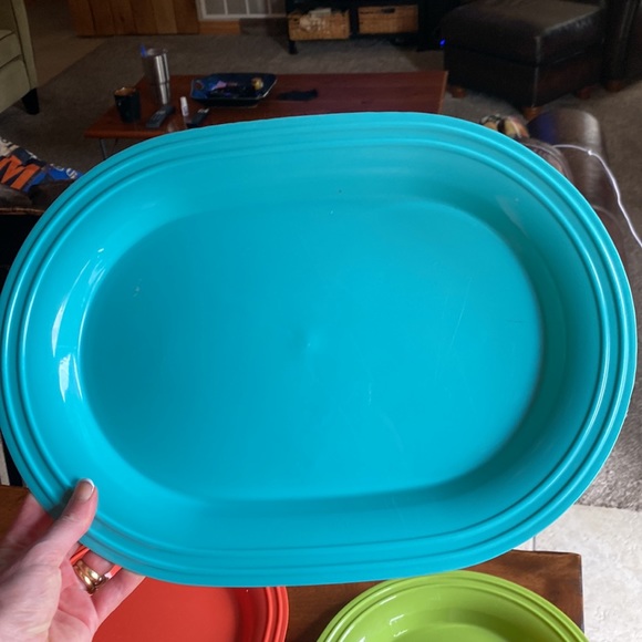 3 pack! Plastic colorful summer trays! - Picture 2 of 4